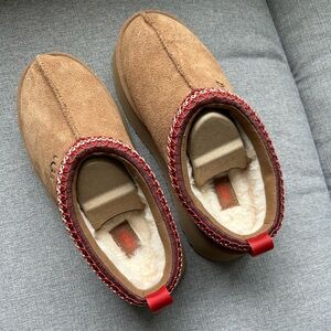 Womens UGG® Tazz II Platform Slipper - Chestnut - NEW